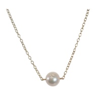 Authentic MIKIMOTO  Necklace gold K18 yellow gold/Akoya Pearl Women used Direct from Japan ISEYA