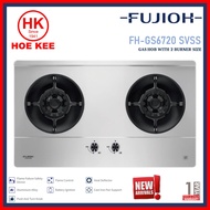 Fujioh FH-GS6720 SVSS  2-Burner Stainless Steel Hob