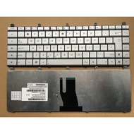 Original Asus N45 N45S N45SF N45SL N45VM N45V Silver Keyboard with Power On Off Switch Button AENJ4U