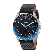 [Powermatic] Fossil FS5321 Sport 54 Black Leather Quartz Men'S Watch