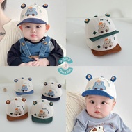6 months - 2 years | Baby Toddler BASEBALL Cap-LETS GO-Unisex-New Korean Model