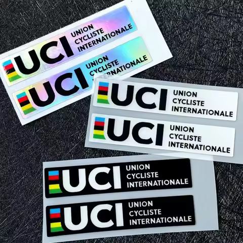 Bicycle Styling Stickers for UCI World Tour Union Cycliste Internationale Modified Sticker Mountain 