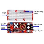 1 Pcs High Power Car DC Converter Boost Step-Up Power Supply Module 1200W 20A 8-60V to 12-83V