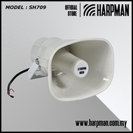 HARPMAN SH709 35W SIREN HORN SPEAKER with WALL MOUNT BRACKET