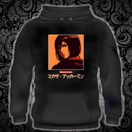 AOT MIKASA anime v2 Printed hoodie unisex