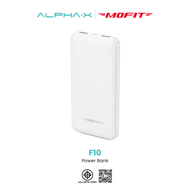 MOFIT F10 Powerbank 10000mAh พาวเวอร์แบงค์ จ่ายไฟ Output ช่อง USB เท่านั้น รับประกันสินค้า 1 ปี