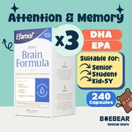 [Bundle Deal] 3 Boxes of Efamol Brain Formula 240 Capsules [Baebear.sg]