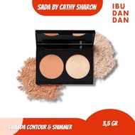 SADA By Cathy Sharon Ghanda Powder Contour & Shimmer