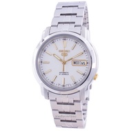 [CreationWatches] SEIKO 5 AUTOMATIC MENS MID SIZE WHITE DIAL &amp; GOLD INDEX SNKL77K1 SNKL77 SNKL77K seiko Mens Watch