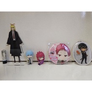Assorted Anime Merchandise