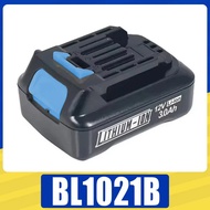 12V Lithium Battery For Makita BL1021B BL1020 Rechargeable Battery Replacement BL1016 BL1015 BL104 D