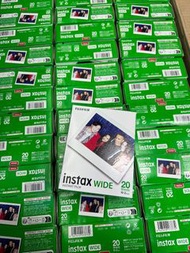 全新 Fujifilm wide film 孖裝 20張 即影即有相紙 拍立得 instax film wide300 wide 300 富士相紙 聖誕節