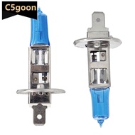 C5GOON 2PCS H1 12V 100W Halogen White 6000k Head Light Lamp Globes Bulbs Fog Car Bulbs B8Q4