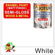 GARDEX 1L - 0000 White • Jotun • Semi Gloss Finish • Wood and Metal / White Jotun Gardex Premium Glo