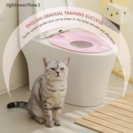 [Lightoverflow] Cat Toilet Training System Cat Toilet Training Kit Teach To Use Reusable Cat Sandbox