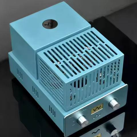 A-1841 HIFI EL34-6l6 Tube Tube Power Amplifier Class A Hand-Built Enclosure RCA Output 8W 8Ohm 110/2