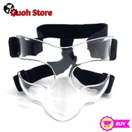 Guoh Store มาสก์การฝึกอบรมหน้ากากปิดหน้าบาสเกตบอลสำหรับผู้ชายกีฬาสำหรับผู้หญิงปกป้องใบหน้าจมูก