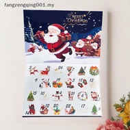 F1MY Christmas Advent Calendar Empty Box 24 Days Countdown DIY Fillable Gift Box Christmas New Year 