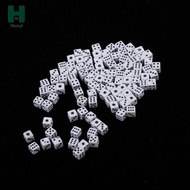 [Homyl]  100pcs   5mm   Six - sided   D6   Dice   for   D & D   Role   Playing   Games