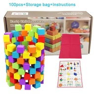 Montessori Wooden Cube 2.5cm ±100pcs