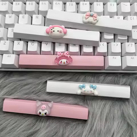 DIY Cute Little Girl Keycap 6.25u Spacebar Keycap Mechanical Keyboard Birthday Keycap Gift Offer