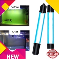 AQUARIUM MALL Aquarium UV Light Algae Remover Clear Water Germicidal Light Pond Fish Tank Aquarium Submersible Akuarium