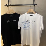 agnes b dinosaur letter logo short sleeve T-shirt 22 men's