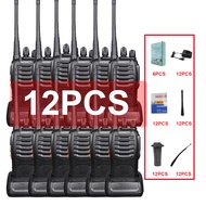 HT Handy Talky MERODITH-888S Radio Komunikasi Uhf Walky Talky 12 units Walkie talkie