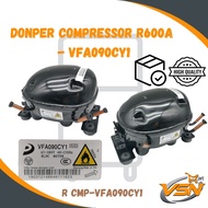 Original Replacement for Refrigerators & Freezers |DONPER VFA090CY1 Compressor | Inverter | R600a |