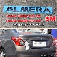 Emblem Tulisan Almera Emblem Bagasi Nissan Almera
