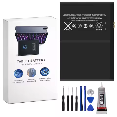 100% Brand New Battery 8827mah For Apple iPad 9th Gen ipad 7 A1484 A2602 A2603 Tablet Parts+Free Too
