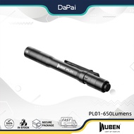WUBEN PL01 Pen Light, 650 Lumens Pocket EDC Flashlight Rechargeable, IP68 waterproof