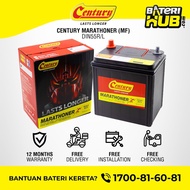 [ DIN55R | DIN55L | DIN55 | LN2 ] Century Marathoner MF | Car Battery Bateri Kereta | Proton X50 Per