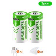 PALO LS14250 USB Rechargeable Battery LS 14250 14250 1/2 AA 3.6V 1200mAh Lithium Bateri PLC CNC Mach