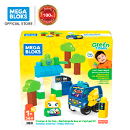 Mega Bloks Green Town Charge & Go Bus เมกา บล็อค กรีนทาวน์ ตัวต่อรถบัส 36 ชิ้น (HDX90 CH)