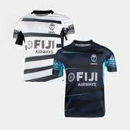 Men's rugby T-shirt, home jersey, Fiji 7S, short sleeved fashion top