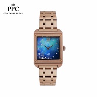 นาฬิกาข้อมือผู้หญิง นาฬิกา แฟชั่น หน้าปัด Galaxy แบรนด์ PPC FONTAINEBLEAU รับประกันสินค้า1 ปี PPC-DG