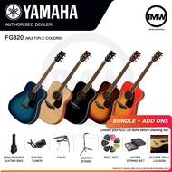 [LIMITED STOCK] Yamaha Acoustic Guitar FG820 FG 820 Solid Spruce Top Mahogany Back and Sides Absolute Piano The Music Works Store GA1 [BULKY]