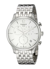 (Tissot) Tissot Men s T0636171103700 Tradition Analog Display Swiss Quartz Silver Watch