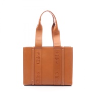 [Used, Second-hand] Chloe Chloe Medium Tote Bag CH22WS383I60247 Camel Leather Woody Tote Medium Wome