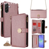 Phone Case for Samsung A36 5G Wallet Leather Case Samsung Galaxy A56 A26 A36 A16 4G 5G Flip Cover wi