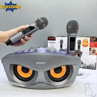 TOPSTORED Wireless Bluetooth Speaker, Dual Microphones SD306 Dual Microphones Speaker, Portable Audi