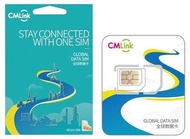 中國移動 x CMLink 15日英國及40多國及地區歐洲上網卡6GB高速數據卡Sim卡- 到期日:30/12/2021