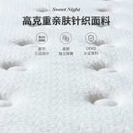 SWSimmons Mattress Latex Mattress Independent Spring Mattress1.8Mi Household Mattress Soft Cushion Student Customization