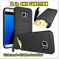 Samsung S8/ S8 plus / S10 / S10 Plus Hidden Card Slot Kickstand Hard Case