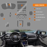 Bộ dán nội thất Subaru Forester PPF trong suốt Pskin không để lại keo khi bóc - Pskin.vn