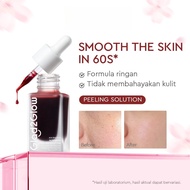 MINJIE x Glad2Glow Peeling Solution AHA BHA PHA INTENSIVE Facial Brightening Exfoliating Serum