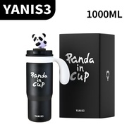 YANIS3 แก้วเก็บความเย็น 2 ชั้น สแตนเลส304 ซับในวัสดุ: สแตนเลส 316 1000ML.