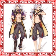 Genshin Impact Arataki Itto Pillow Case Hing Body Anime Dakim akura Waifu Pillowcase Cushion Cover B