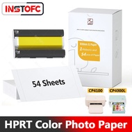 Original HPRT Photo Paper, 10x15cm Photo Paper, Ribbon, For CP4000L CP4100 Color Photo Printer